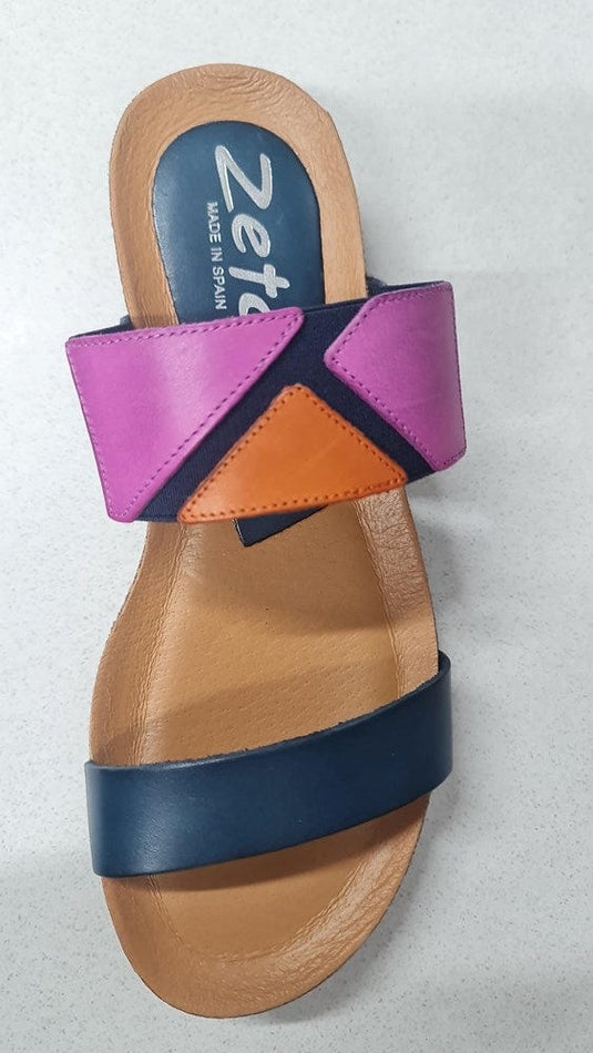 Zeta Womens Resort Sandal  - Fuchsia