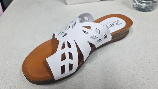 Zeta Womens Reli Sandal - White