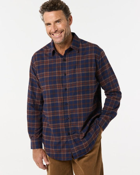 Breakaway Mens Quinlan Brushed Cotton