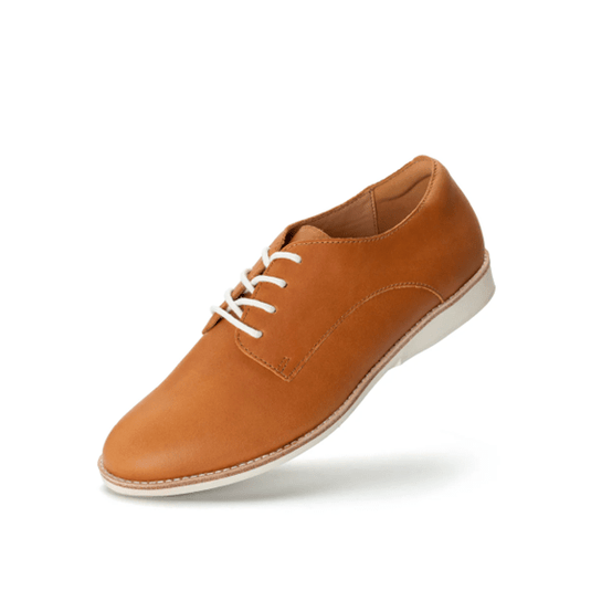 Rollie Womens Derby Cognac Shoes V2