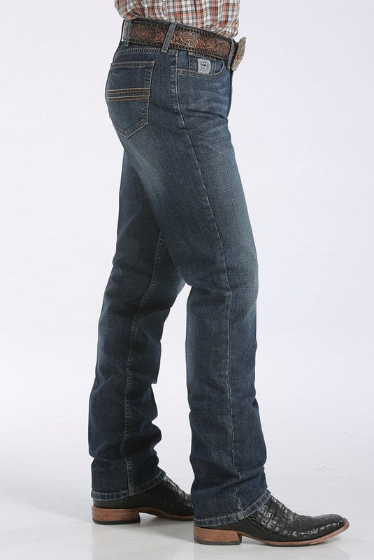 Cinch Silver Label Performance Denim - Dark Stonewash