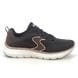 Skechers Womens Flex Appeal 5.0 - Black/Rose Gold