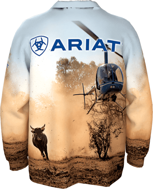 Ariat Uni Fishing Shirt - Helimuster