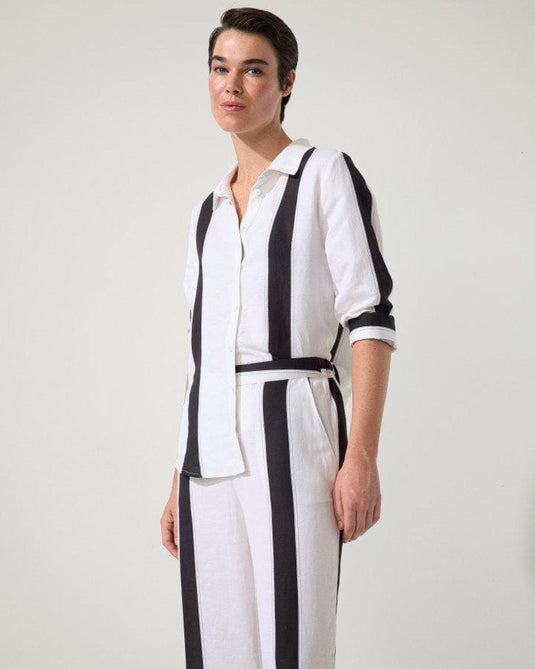 Marco Polo Womens Urban Stripe Shirt