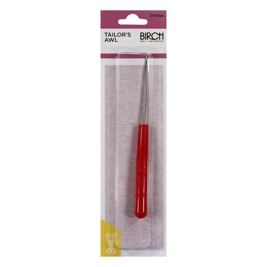 Birch Tailor's Awl Plastic Handle