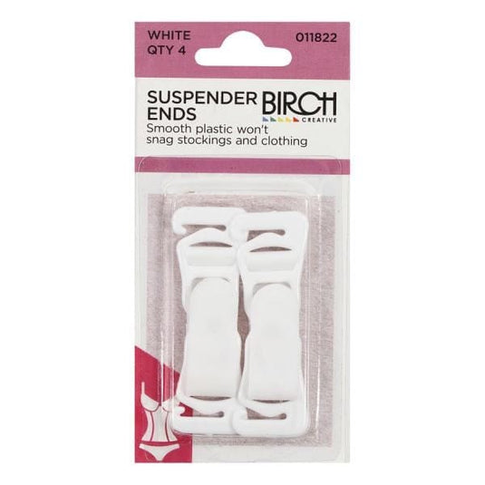 Birch Suspender Ends