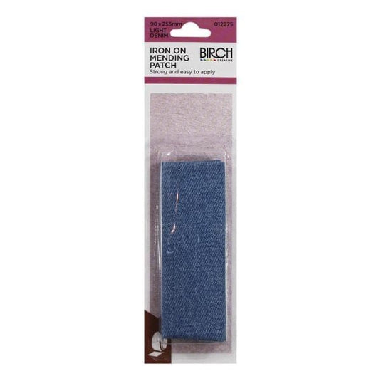 Birch Iron On Mending Patch