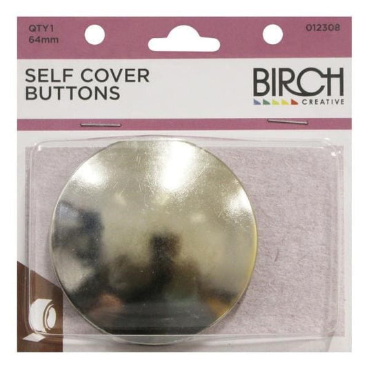 Birch Self Cover Buttons