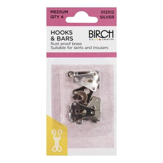 Birch Hooks & Bars (Various Sizes, 3 Pack)