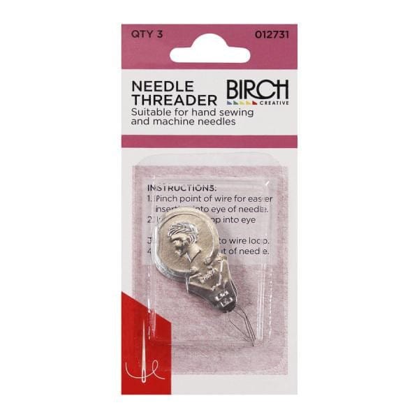 Load image into Gallery viewer, Birch Needle Threader (3 Pack)

