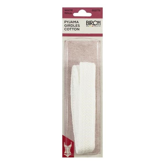 Birch Pjama Girdles Cotton (White, 150cm)