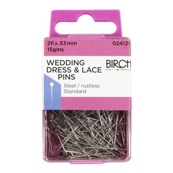 Birch Wedding and Lace Pins