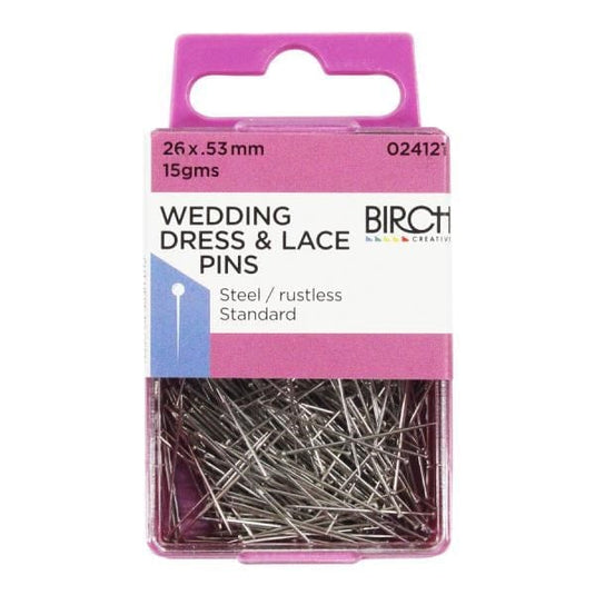 Birch Wedding and Lace Pins
