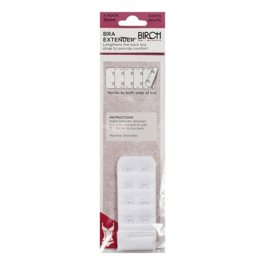 Birch Bra Extender (2 Hook, 30mm)