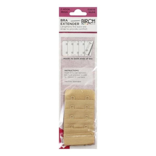 Birch Bra Extender (2 Hook, 38mm)