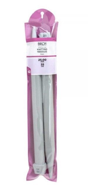 Birch 25mm/35cm Plastic Knobbed Pins