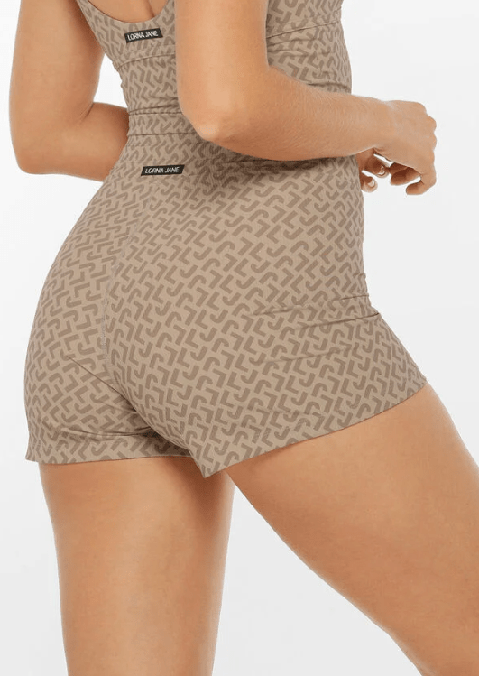 Lorna Jane Monogrammatic Rib Kick Short