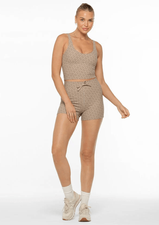 Lorna Jane Monogrammatic Rib Kick Short
