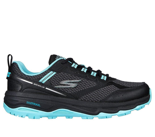 Skechers Womens GOrun Trail Altitude - Black/Aqua