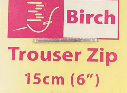 Birch Trouser Zip 15cm