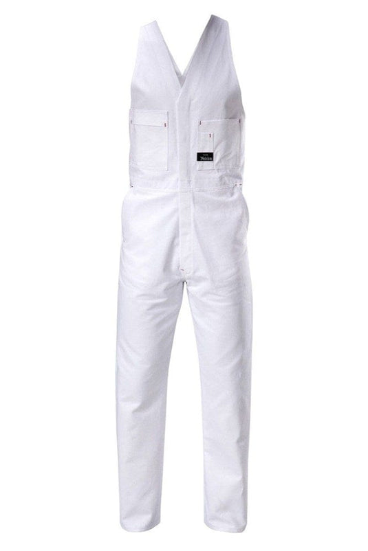 Hard Yakka Action Back Overall (White)