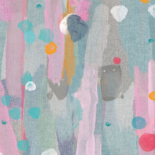 Devonstone Collection Abstract Brushstroke Fabric - 1m