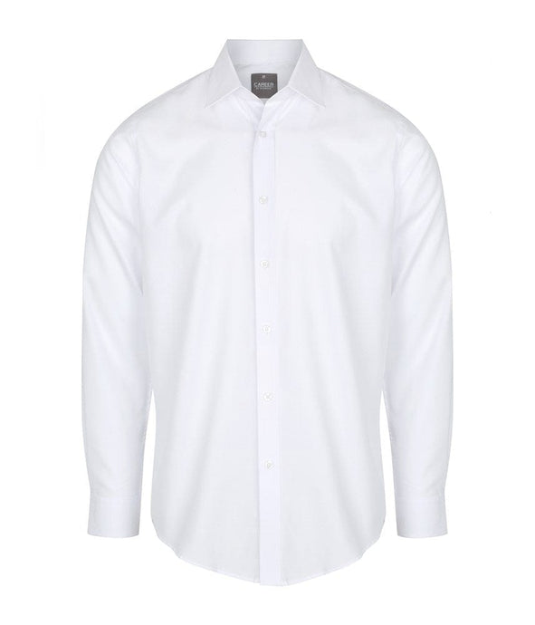 Gloweave Mens White Long Sleeve Shirt