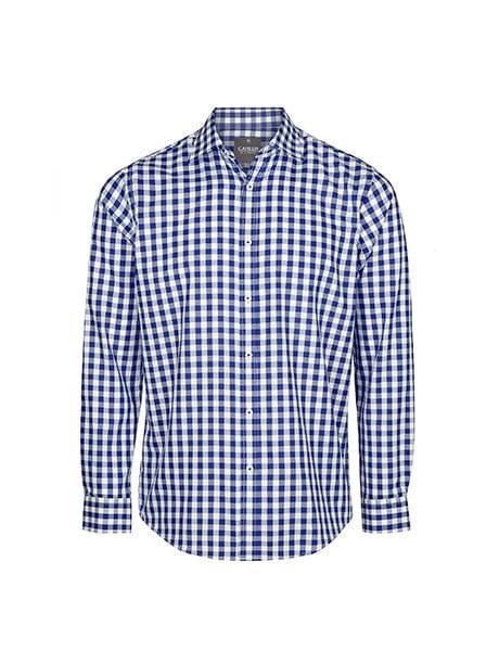 Gloweave Mens Royal Oxford Long Sleeve Shirt - Navy