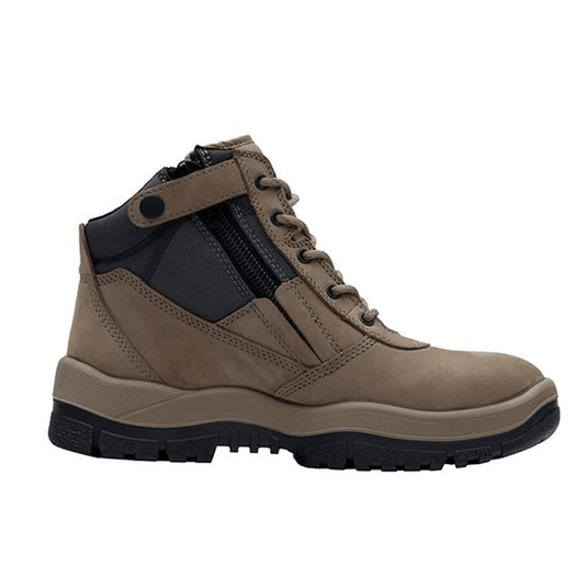 Mongrel 961060 Stone Non-Safety ZipSider  Boot