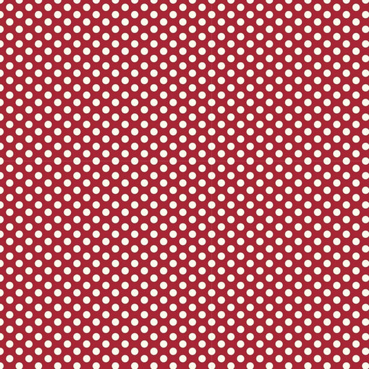 Devonstone Collection Polked Polka Dots - White Spots - 1m