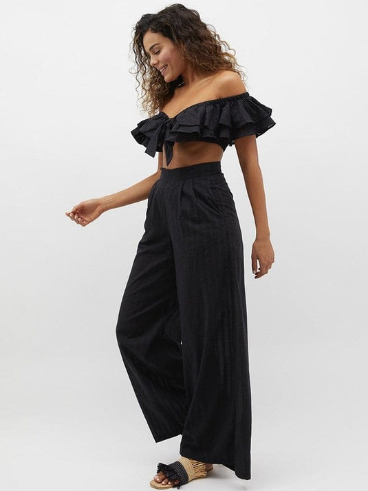 Minkpink Womens Leonie Wide Leg Pant