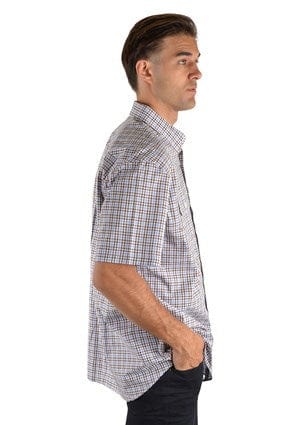 Thomas Cook Mens Brae Check 2 Pocket Shirt