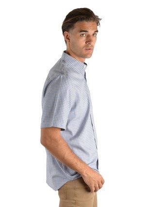 Thomas Cook Mens Oxford Check Single Pocket Shirt