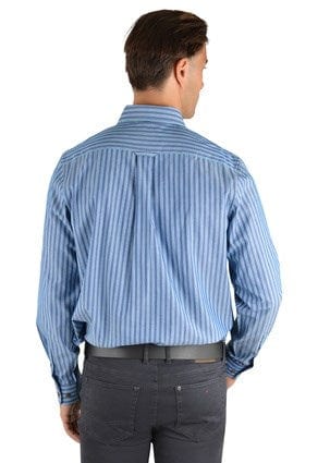 Thomas Cook Mens Heath Stripe 2 Pocket Shirt