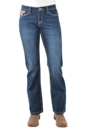 Pure Western Womens Aztec Bootcut Jean