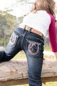 Load image into Gallery viewer, Pure Western Girls Tess Boot Cut Jean
