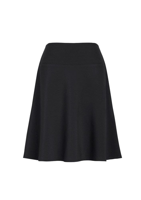 Biz Collection Womens Bandless Flared Skirt