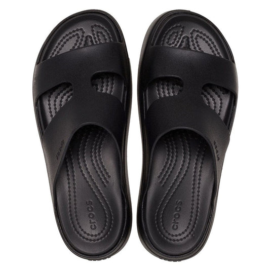 Crocs Womens Getaway Platform H-Strap - Black