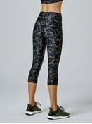 Running Bare Womens Power Moves 3/4 Tights
