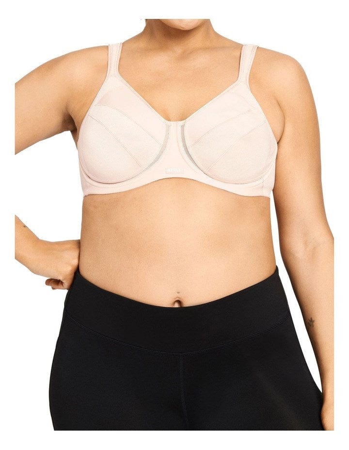 Load image into Gallery viewer, Berlei Full Support Non Padded Sports Bra (Nude)

