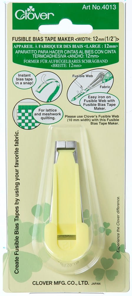 Clover Fusible Bias Tape Maker