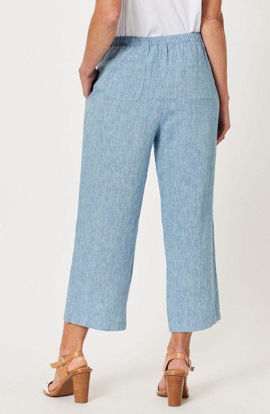 Load image into Gallery viewer, Gordon Smith Womens Sanctuary Linen Crop Pant
