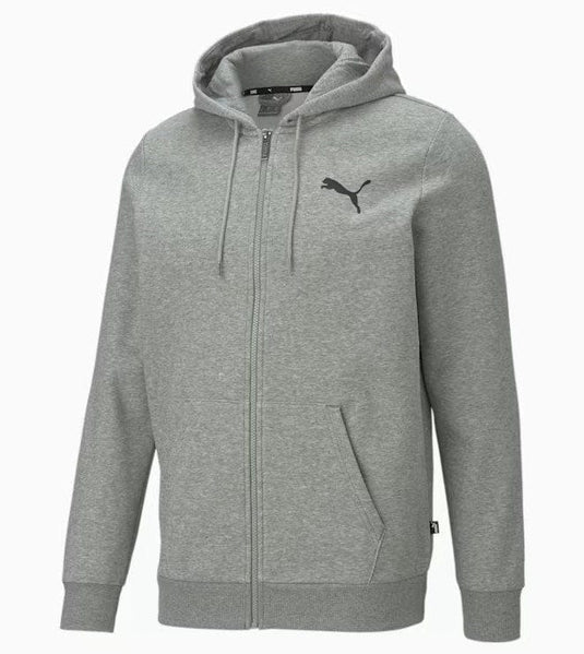 Puma Mens ESS Small Logo Full-Zip Hoodie