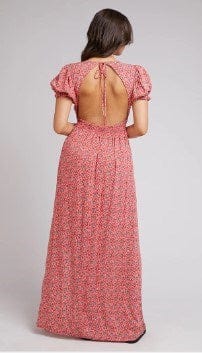 Allabouteve Womens Rosanna Floral Maxi Dress