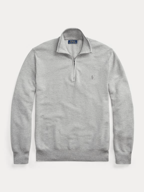 Ralph Lauren Mens Quarter Zip Pullover