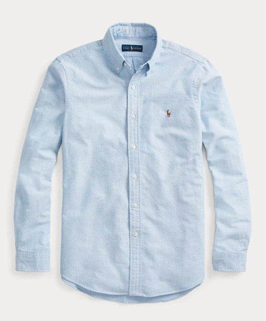 Ralph Lauren Big Men's Cotton Oxford Blue Shirt