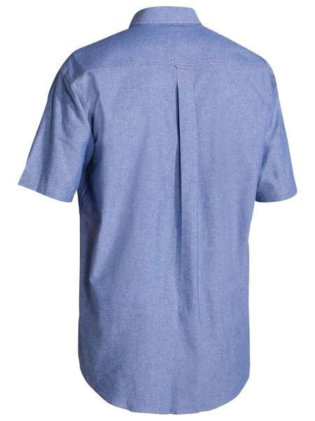 Load image into Gallery viewer, Bisley Chambray Shirt - Short Sleeve

