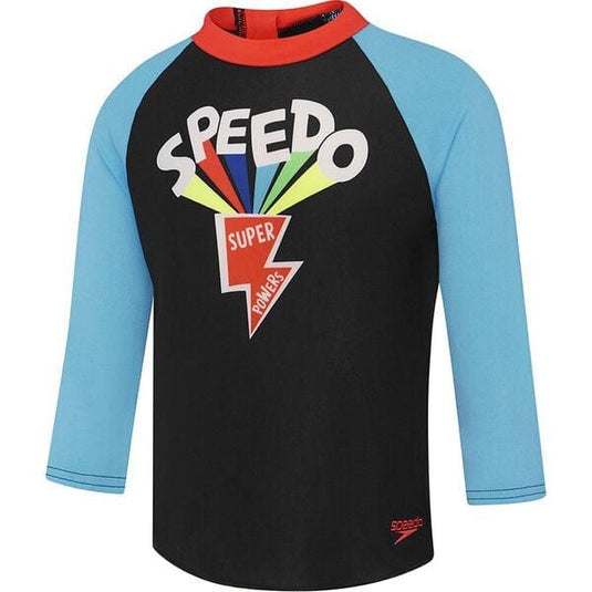Speedo Boys Super Powered Long Sleeve Rashie