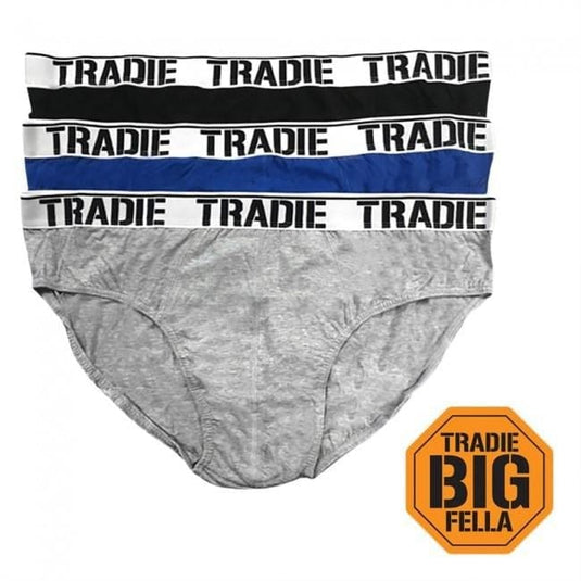 Tradies Big Fella 3 Pack Brief - King Size