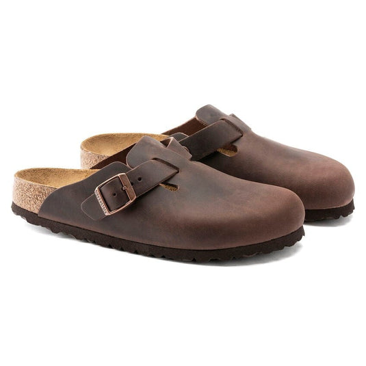 Birkenstock Boston Oiled Leather - Narrow